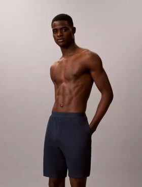 Pantalones cortos de dormir de punto waffle