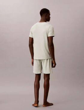 Pantalones cortos de dormir de punto waffle