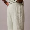 Pantalones cortos de dormir de punto waffle Pantalones cortos de dormir de punto waffle