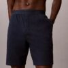 Pantalones cortos de dormir de punto waffle Pantalones cortos de dormir de punto waffle
