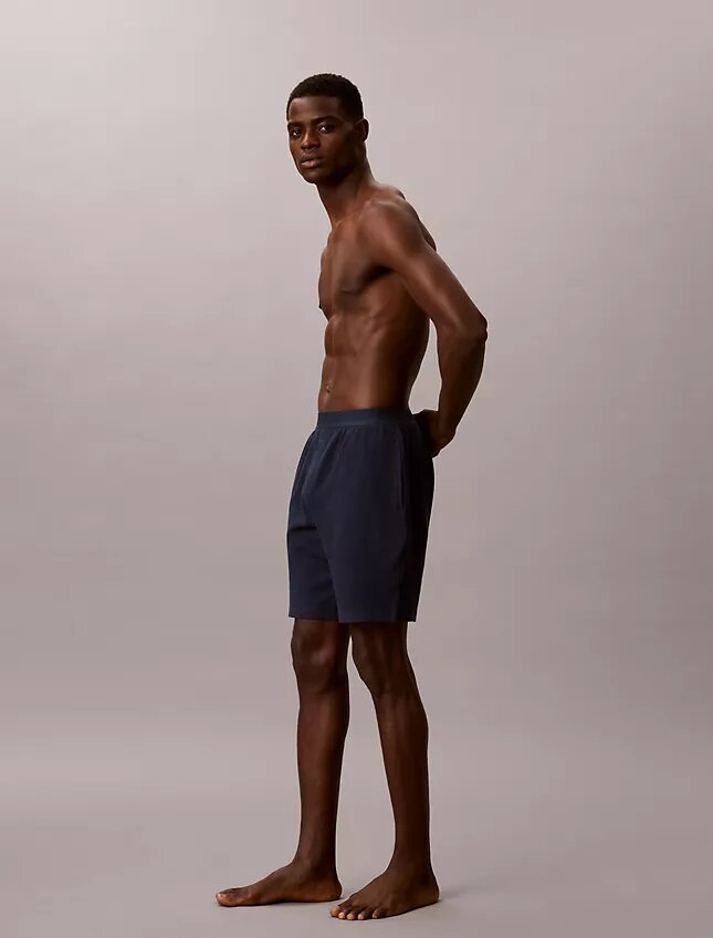 Pantalones cortos de dormir de punto waffle Pantalones cortos de dormir de punto waffle