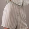 Pantalones cortos de dormir de viscosa tejida Pantalones cortos de dormir de viscosa tejida