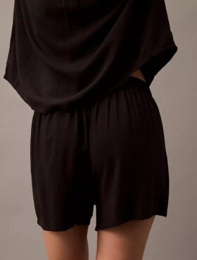 Pantalones cortos de dormir de viscosa tejida