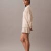 Pantalones cortos de dormir de viscosa tejida Pantalones cortos de dormir de viscosa tejida