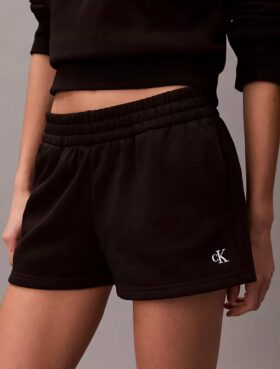 Pantalones cortos de felpa con logotipo de archivo