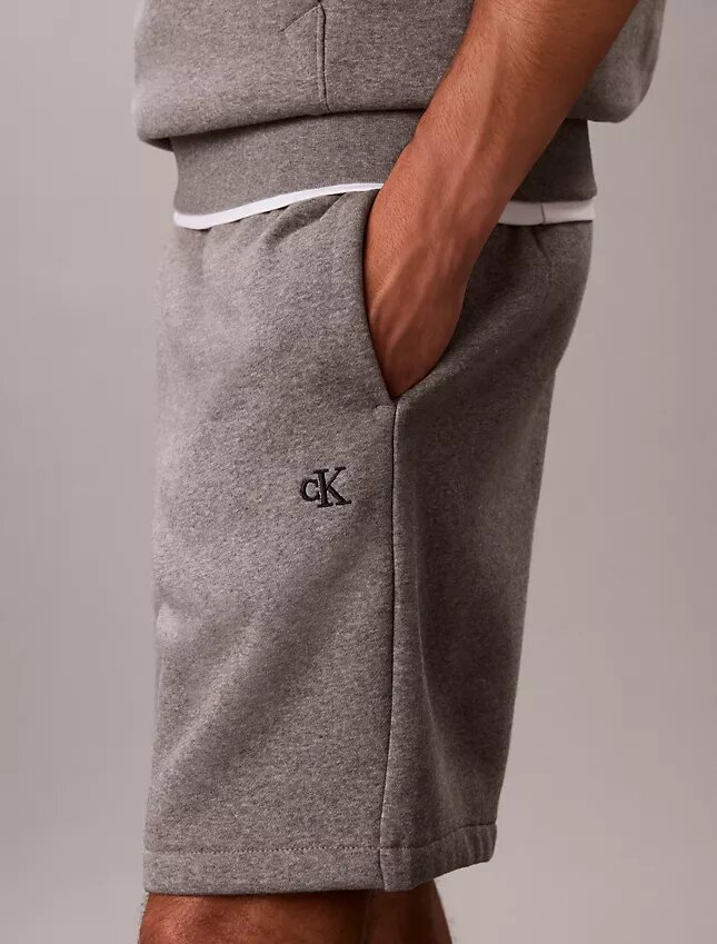 Pantalones cortos de felpa con logotipo de archivo Pantalones cortos de felpa con logotipo de archivo