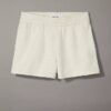 Pantalones cortos de felpa con logotipo de archivo Pantalones cortos de felpa con logotipo de archivo