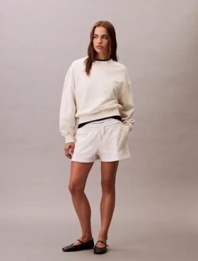Pantalones cortos de felpa francesa