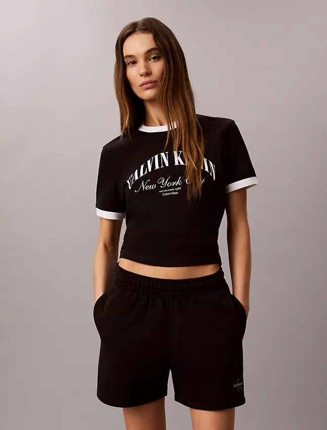 Pantalones cortos de felpa francesa Monólogo Pantalones cortos de felpa francesa Monólogo