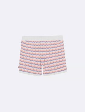 Pantalones cortos de ganchillo para niñas