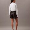 Pantalones cortos de imitación de cuero de los 90 Pantalones cortos de imitación de cuero de los 90
