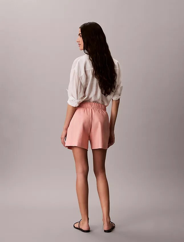 Pantalones cortos de lino y algodón Pantalones cortos de lino y algodón