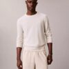 Pantalones cortos de lino y algodón sin cremallera