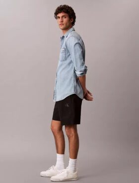 Pantalones cortos de nylon con Monogram