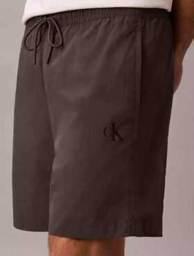 Pantalones cortos de nylon con Monogram