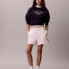 Pantalones cortos de popelín de algodón Pantalones cortos de popelín de algodón
