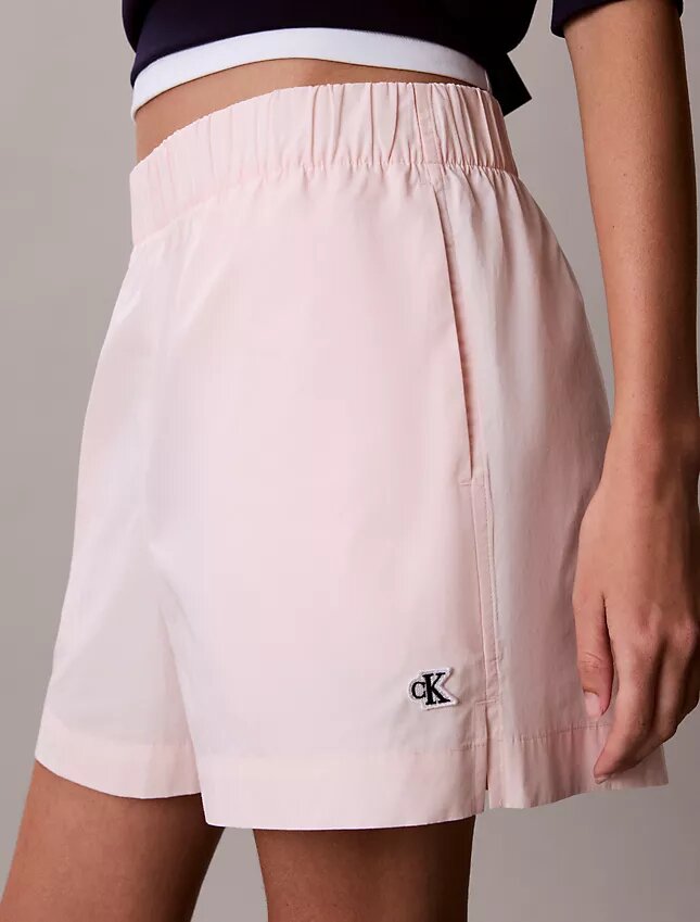 Pantalones cortos de popelín de algodón Pantalones cortos de popelín de algodón