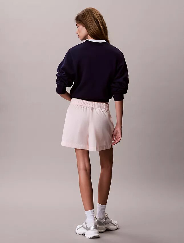 Pantalones cortos de popelín de algodón Pantalones cortos de popelín de algodón