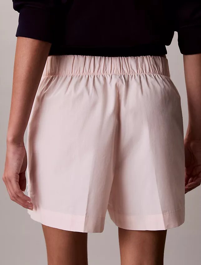 Pantalones cortos de popelín de algodón Pantalones cortos de popelín de algodón