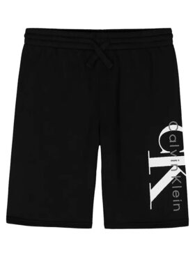 Pantalones cortos de punto con estampado Monologo para niños