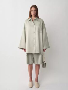 Pantalones cortos de satén Mica