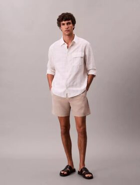 Pantalones cortos de seersucker