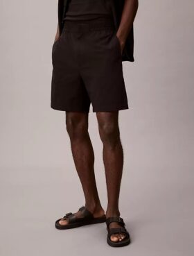 Pantalones cortos de seersucker sin cremallera