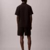 Pantalones cortos de seersucker sin cremallera