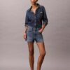 Pantalones cortos Denim de 7,6 cm de los 90