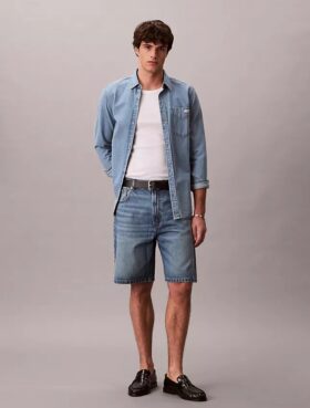 Pantalones cortos Denim estilo 90