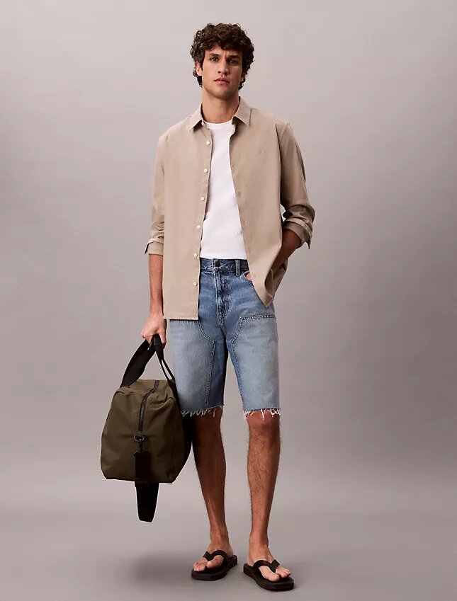 Pantalones cortos Denim utilitarios estilo 90 Pantalones cortos Denim utilitarios estilo 90