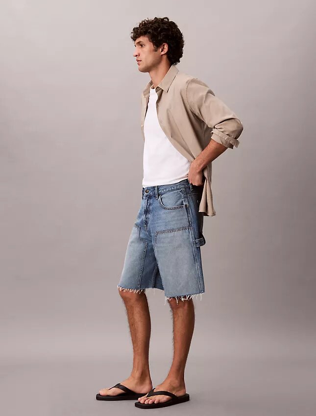 Pantalones cortos Denim utilitarios estilo 90 Pantalones cortos Denim utilitarios estilo 90