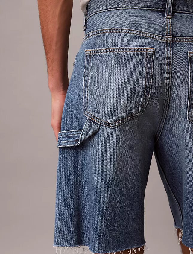 Pantalones cortos Denim utilitarios estilo 90 Pantalones cortos Denim utilitarios estilo 90