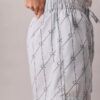 Pantalones cortos estampados de popelín de algodón Pantalones cortos estampados de popelín de algodón