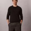 Pantalones cortos rectos de cambray de 18 cm con cintura elástica