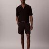Pantalones cortos rectos de Cotton Stretch Pantalones cortos rectos de Cotton Stretch