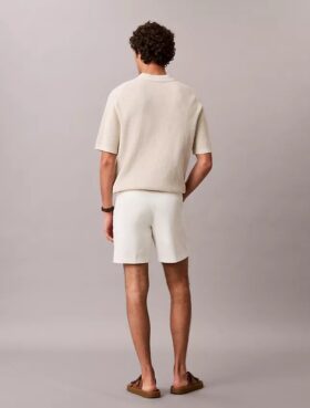 Pantalones cortos rectos de Cotton Stretch