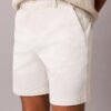 Pantalones cortos rectos de Cotton Stretch Pantalones cortos rectos de Cotton Stretch