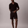 Pantalones cortos rectos de Cotton Stretch Pantalones cortos rectos de Cotton Stretch