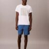 Pantalones cortos sin cremallera con gráfico de Monogram