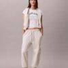 Pantalones de chándal cargo de felpa con Monogram Pantalones de chándal cargo de felpa con Monogram
