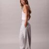Pantalones de chándal con cinta con el logotipo Pantalones de chándal con cinta con el logotipo