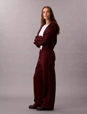 Pantalones de chándal con cinta con el logotipo