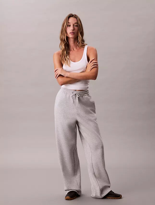 Pantalones de chándal con cinta con el logotipo Pantalones de chándal con cinta con el logotipo