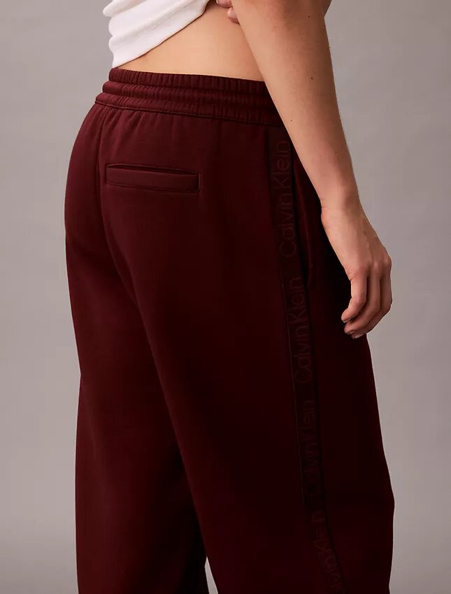 Pantalones de chándal con cinta con el logotipo Pantalones de chándal con cinta con el logotipo