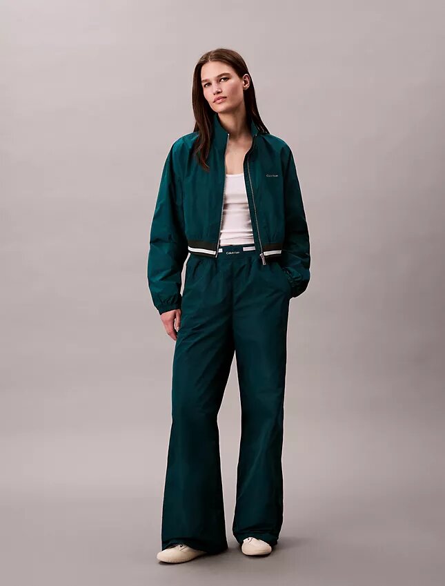 Pantalones de chándal con cintura con logotipo Pantalones de chándal con cintura con logotipo