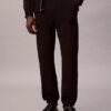 Pantalones de chándal con parche de monograma de felpa