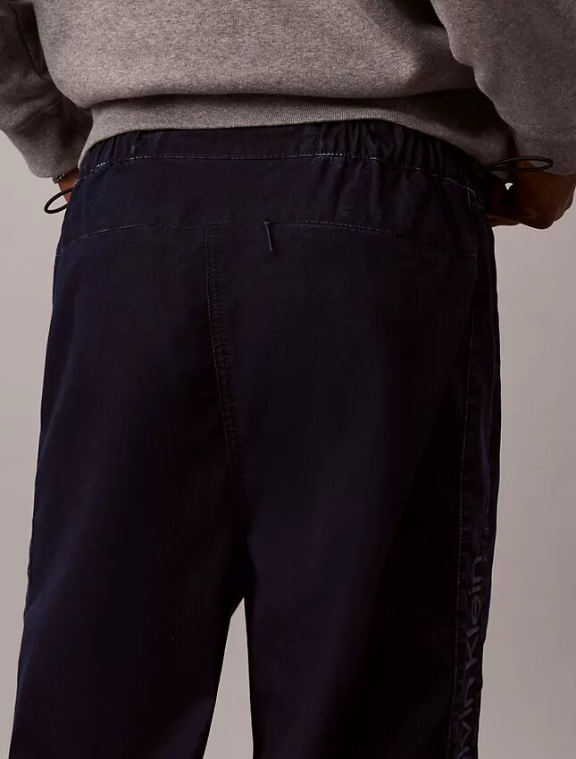 Pantalones de chándal de denim índigo ligero Pantalones de chándal de denim índigo ligero