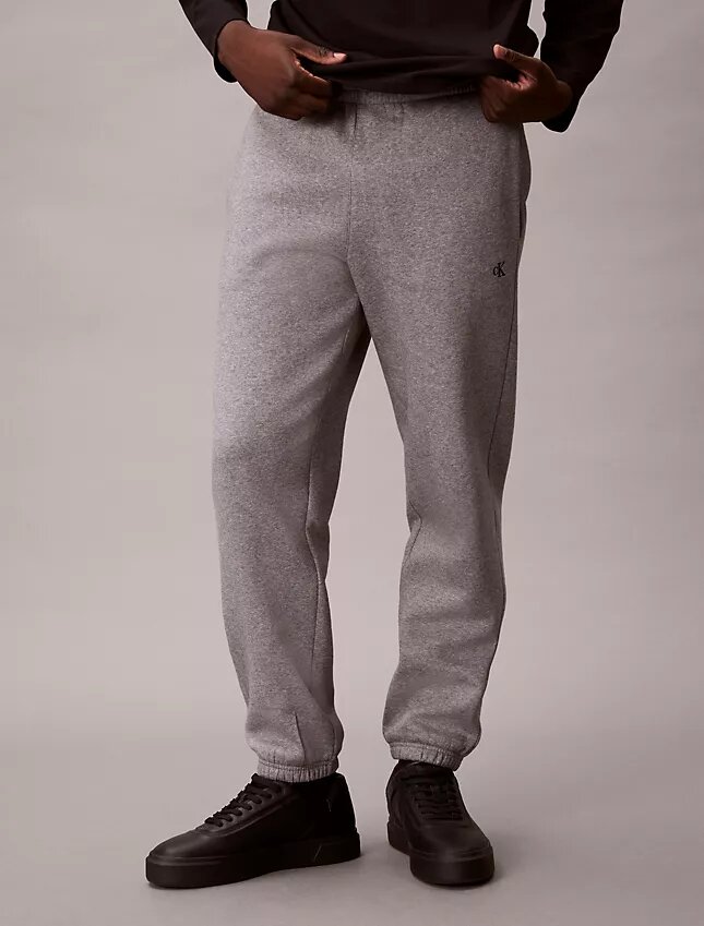 Pantalones de chándal de felpa con logotipo Archive Pantalones de chándal de felpa con logotipo Archive