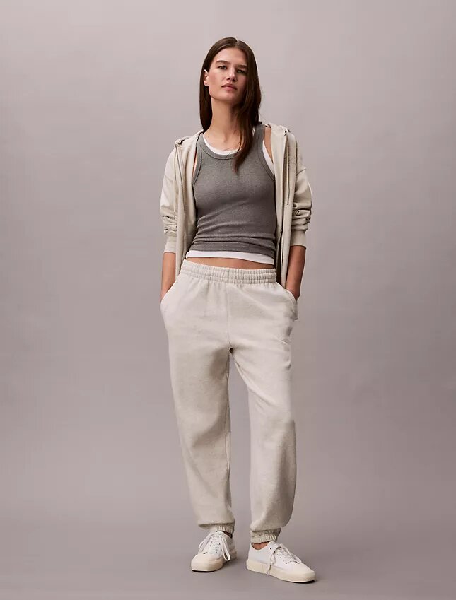Pantalones de chándal de felpa con Monogram Pantalones de chándal de felpa con Monogram